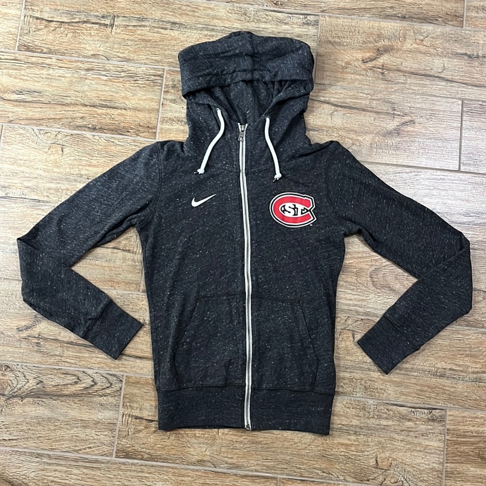 Nike Saint Cloud St. Cloud university zip up hoodie jacket sz XS SCSU
